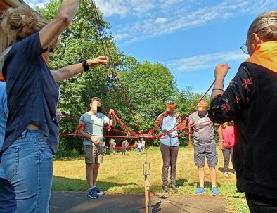 olympiades teambuilding pour journée de cohésion d'équipe