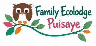 logo du lieu de séminaires d'entreprise Family Ecolodge Puisaye, un hibou posé sur une branche